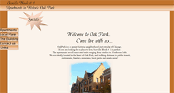 Desktop Screenshot of apartmentsoakpark.com